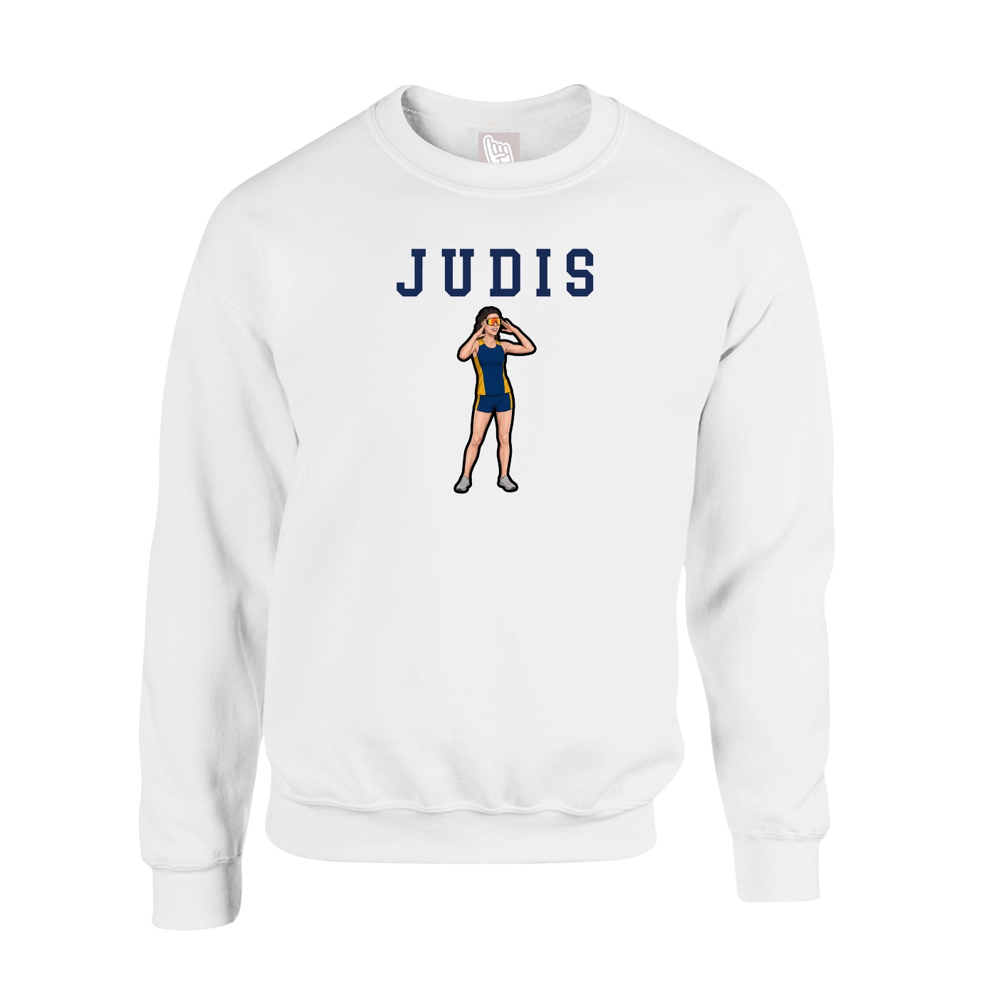 Fleece Crew — Shirsey in White
