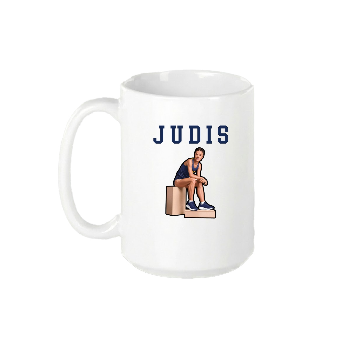 15oz Coffee Mug — Shirsey in White