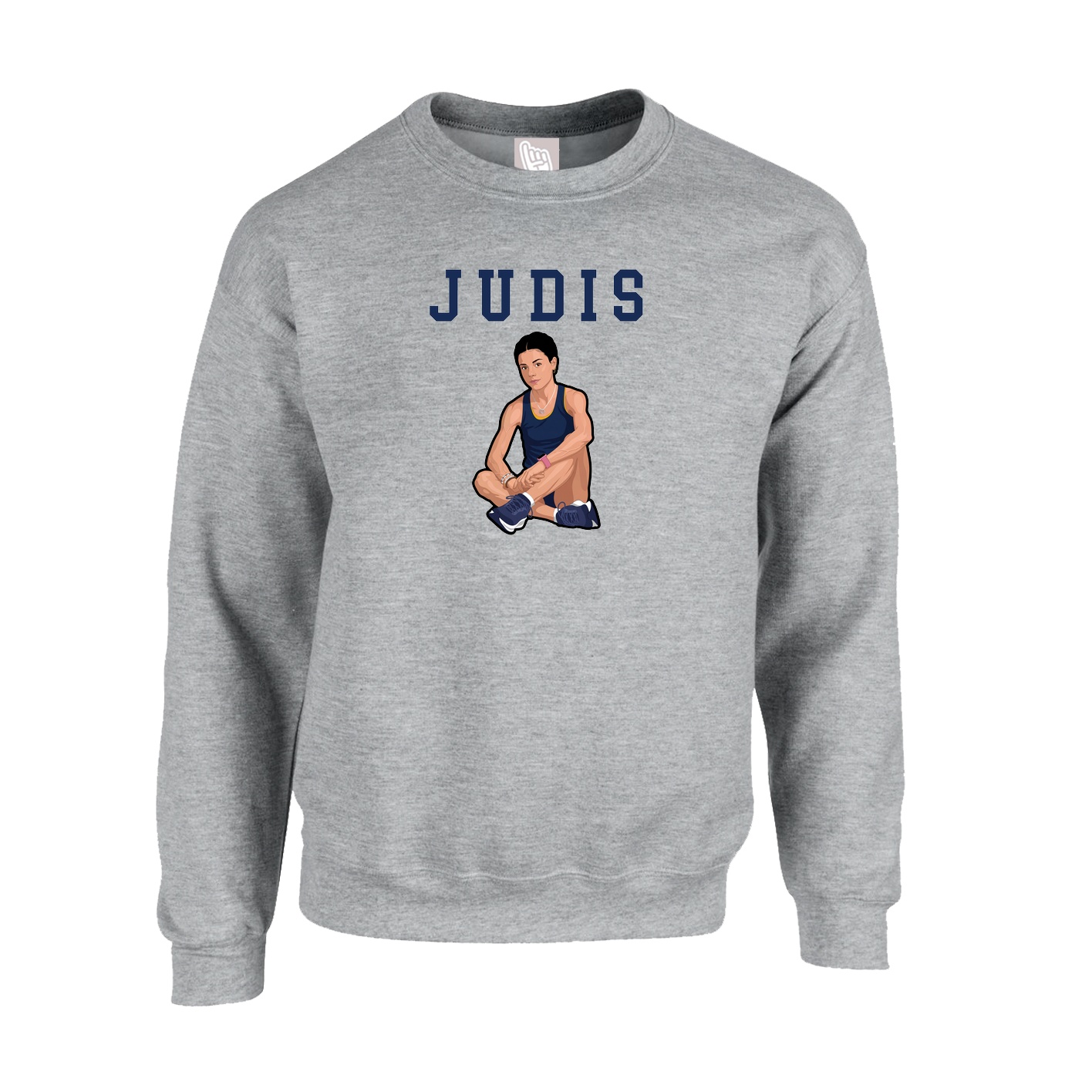 Fleece Crew — Shirsey in Grey