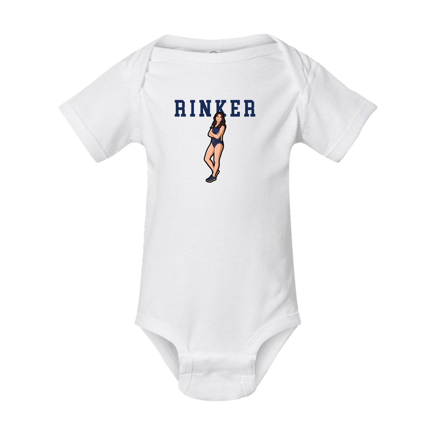 Baby Onesie — Shirsey in White