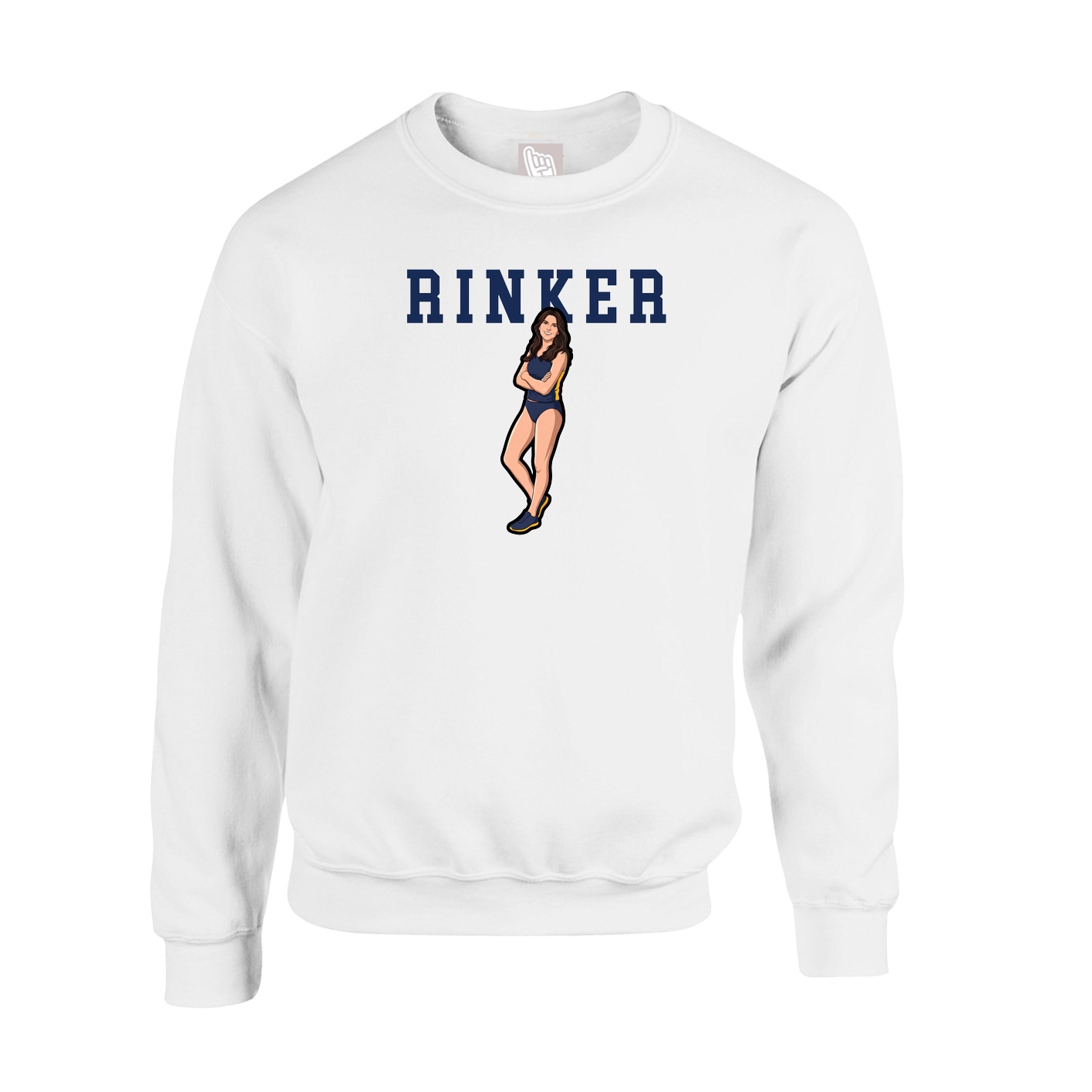 Fleece Crew — Shirsey in White