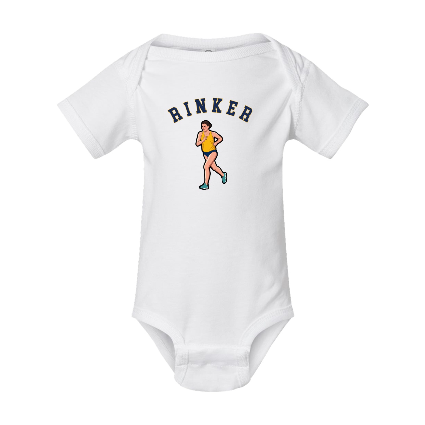 Baby Onesie — Shirsey Arch in White