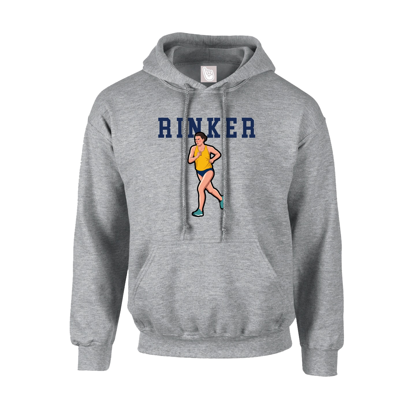 Hoodie — Shirsey in Grey