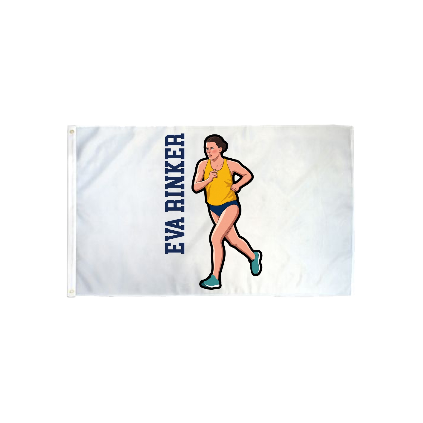 3x5 Flag — Name Vertical in Classic