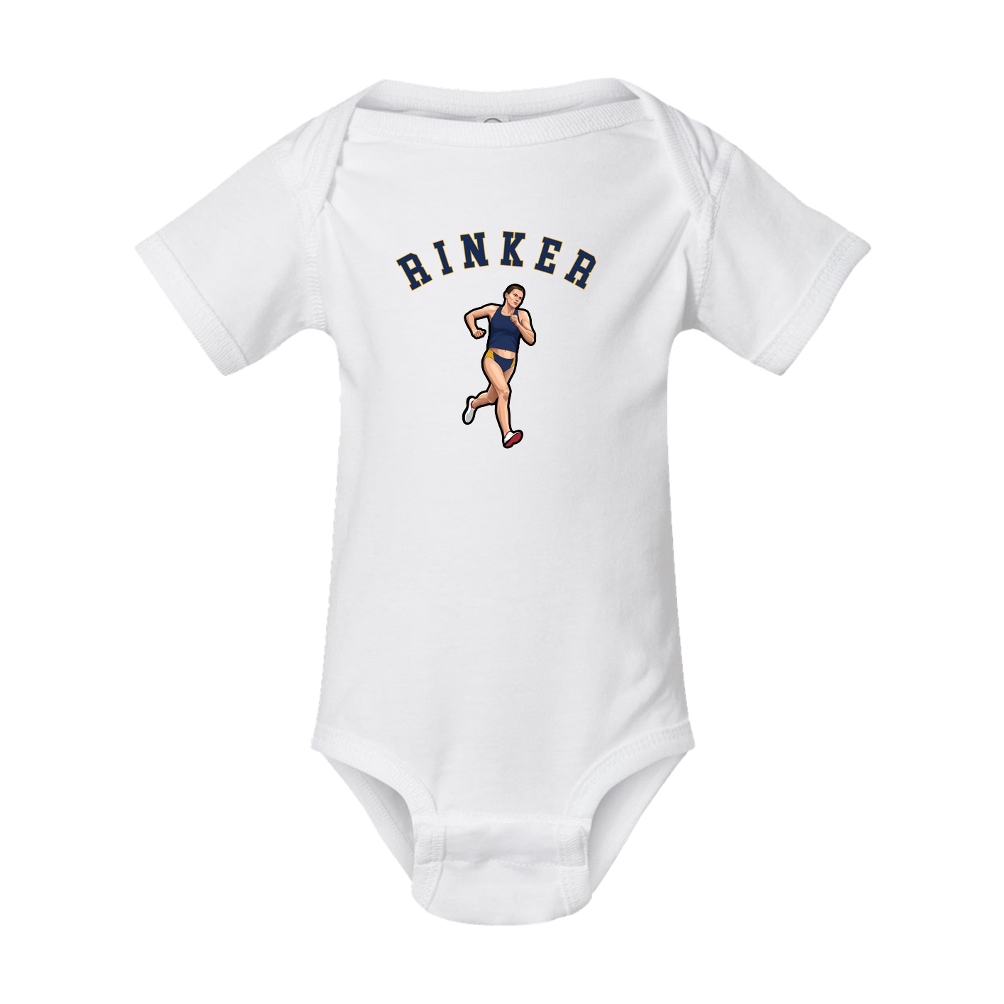 Baby Onesie — Shirsey Arch in White