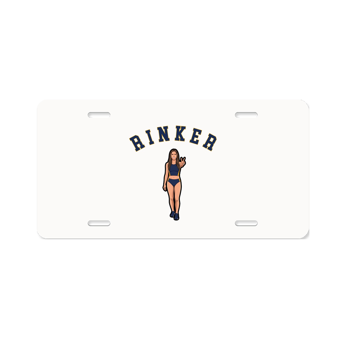 License Plate — Shirsey Arch in Classic