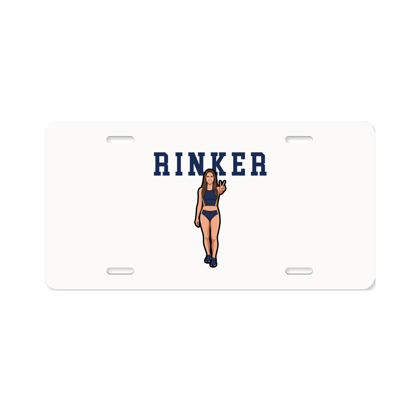 License Plate — Shirsey in Classic