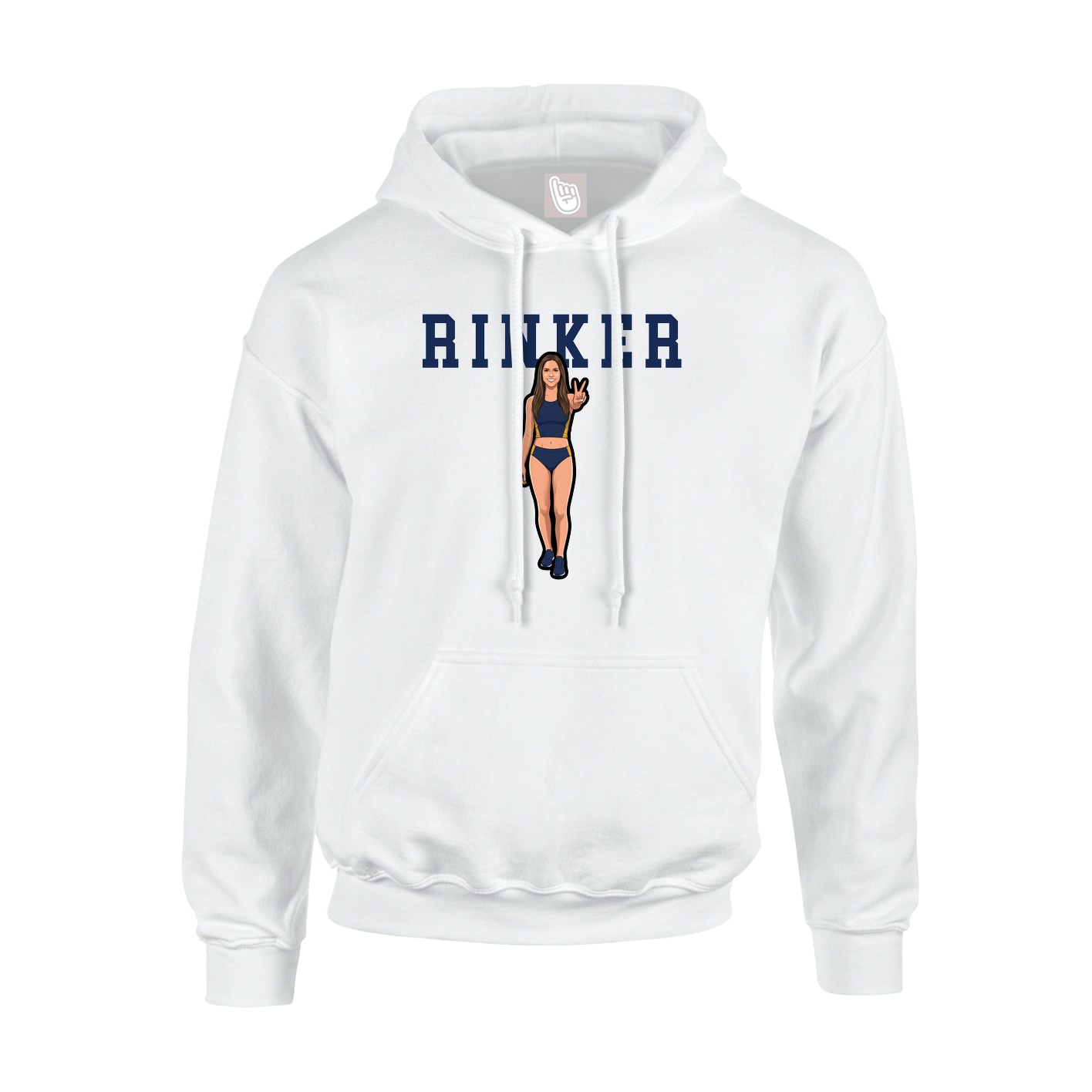 Youth Hoodie — Shirsey in White