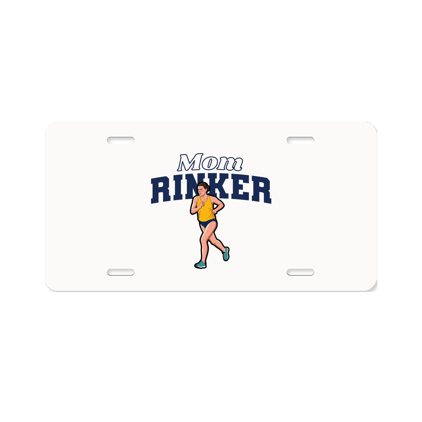 License Plate — Mothers Day Block in Classic