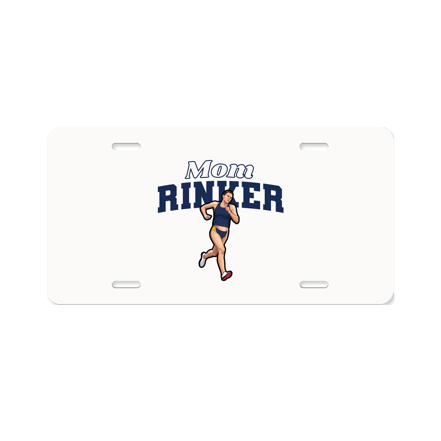 License Plate — Mothers Day Block in Classic