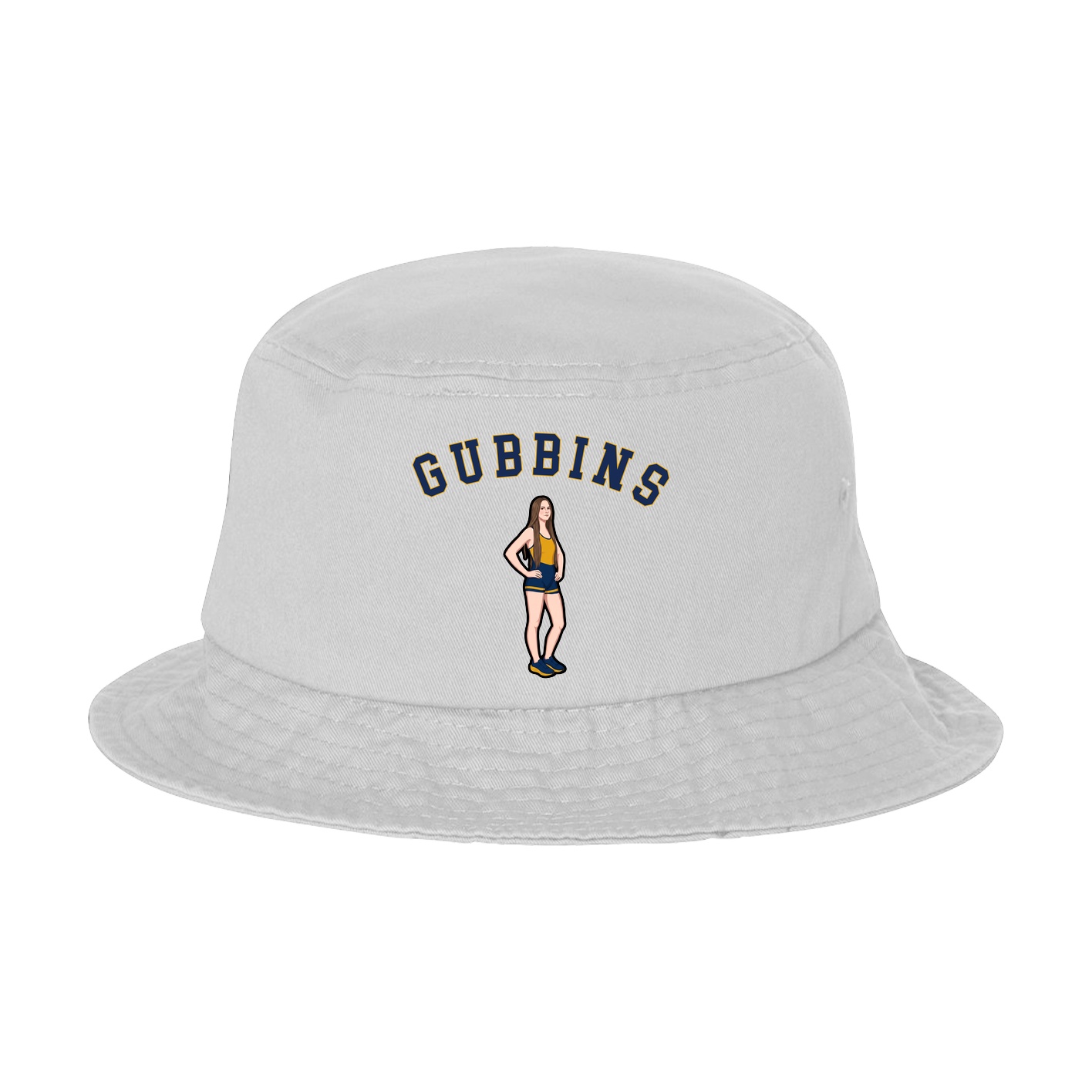 Bucket Cap — Shirsey Arch in White