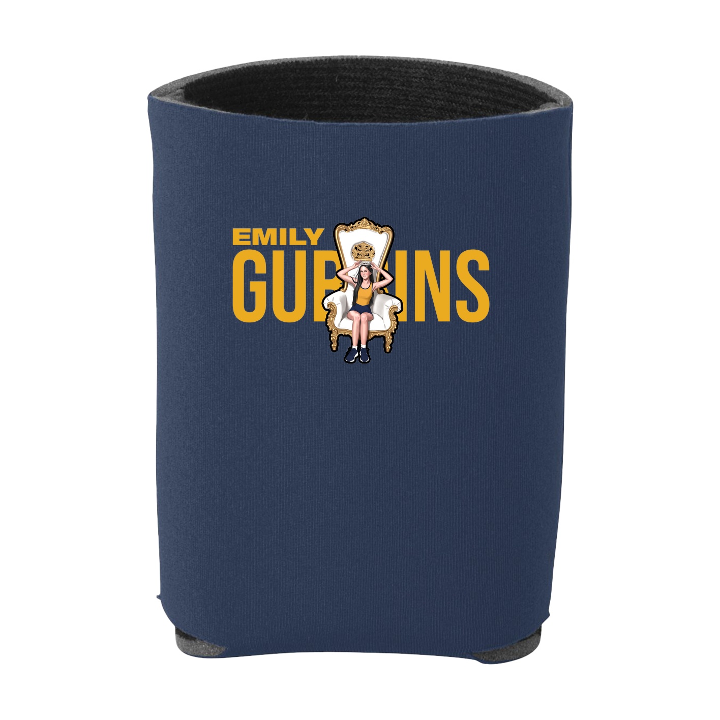 Can Holder — Player Name in Navy