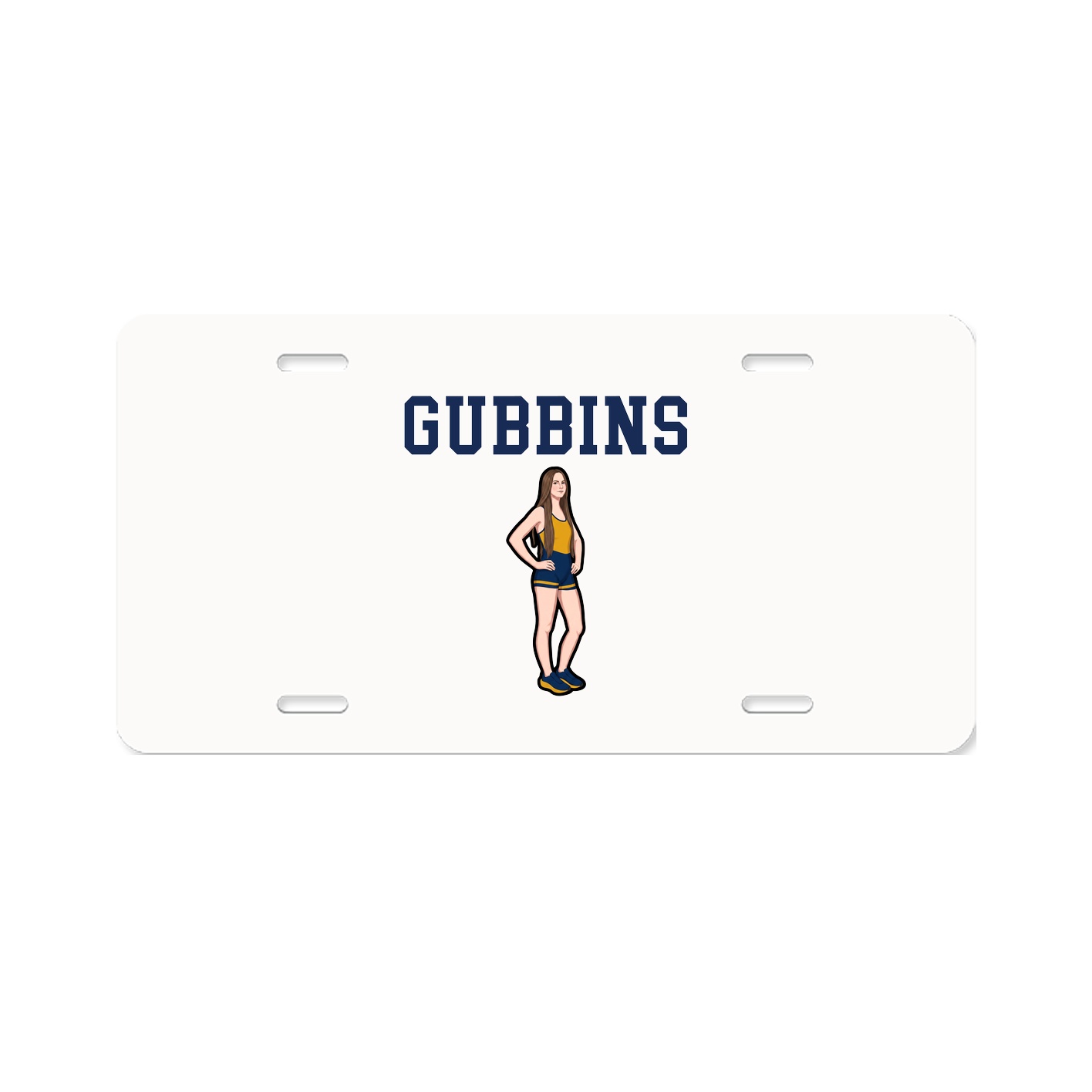 License Plate — Shirsey in Classic