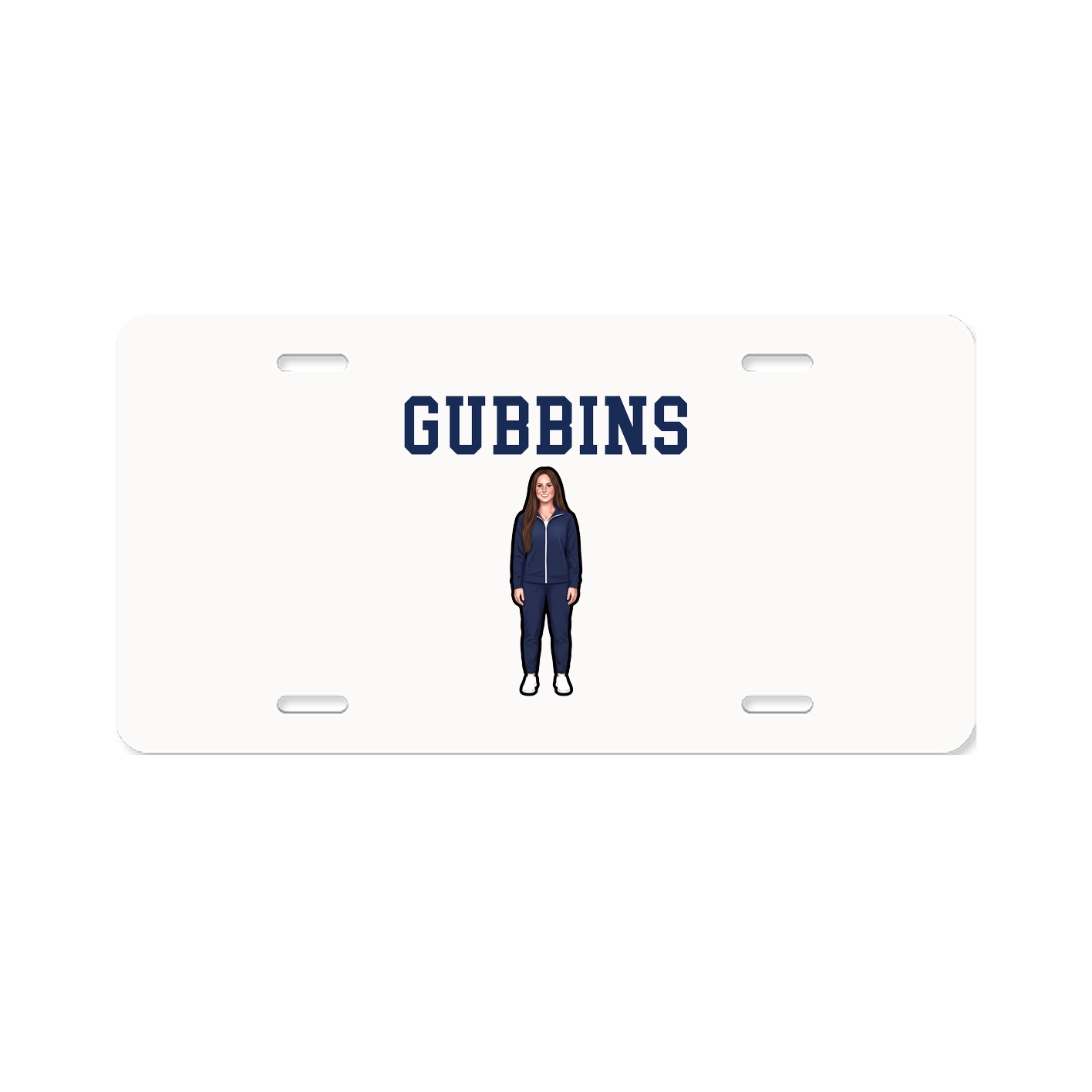 License Plate — Shirsey in Classic