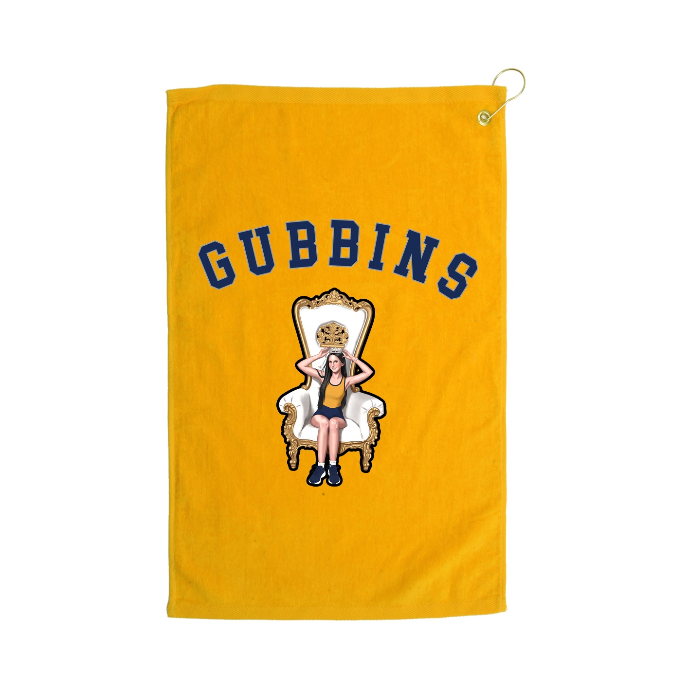 Golf Towel — Shirsey Arch in Gold