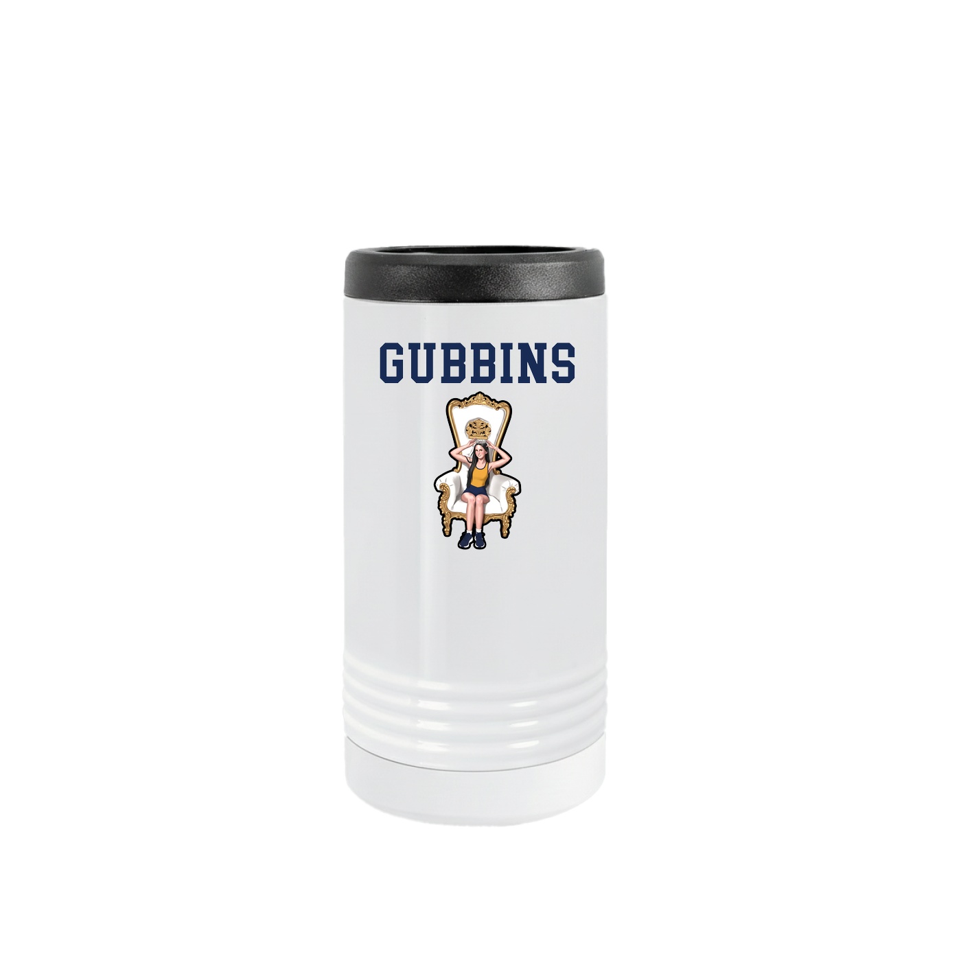 Slim Beverage Holder — Shirsey in White