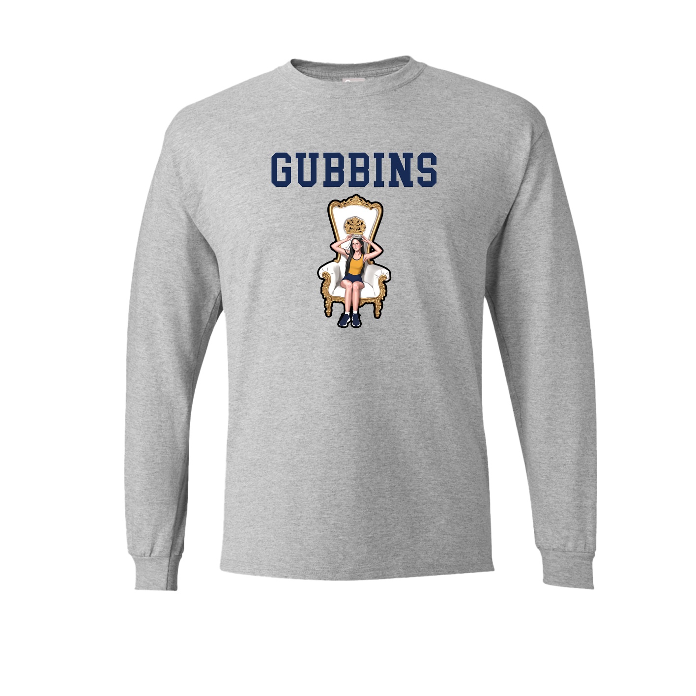 Long Sleeve Tee — Shirsey in Grey