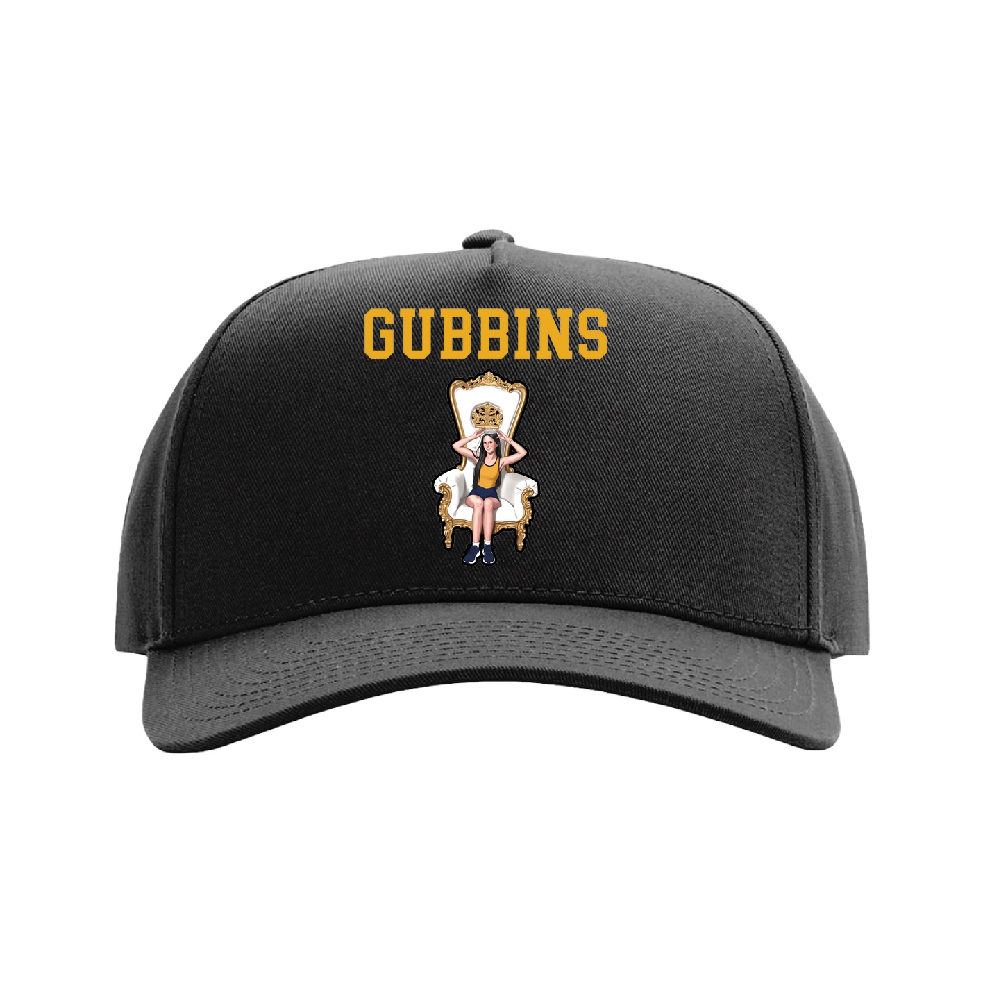 Full Fabric Five-Panel Champ Cap