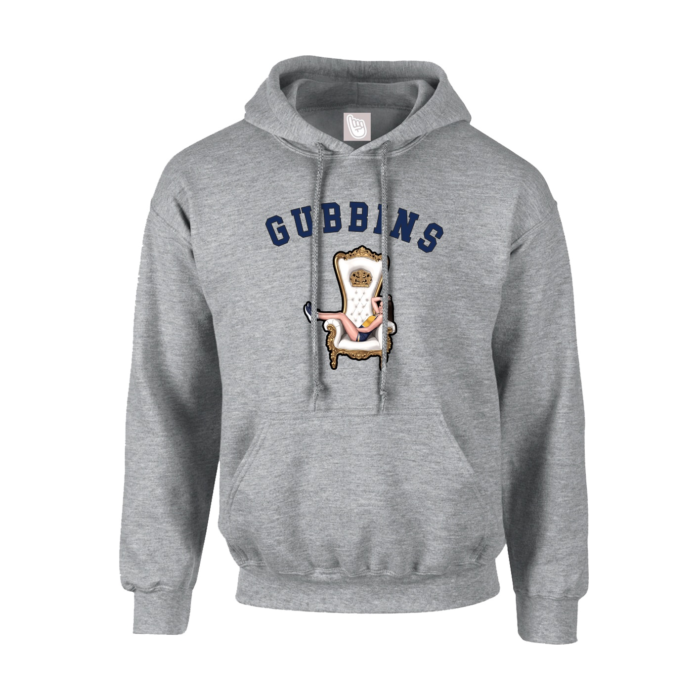 Youth Hoodie — Shirsey Arch in Grey