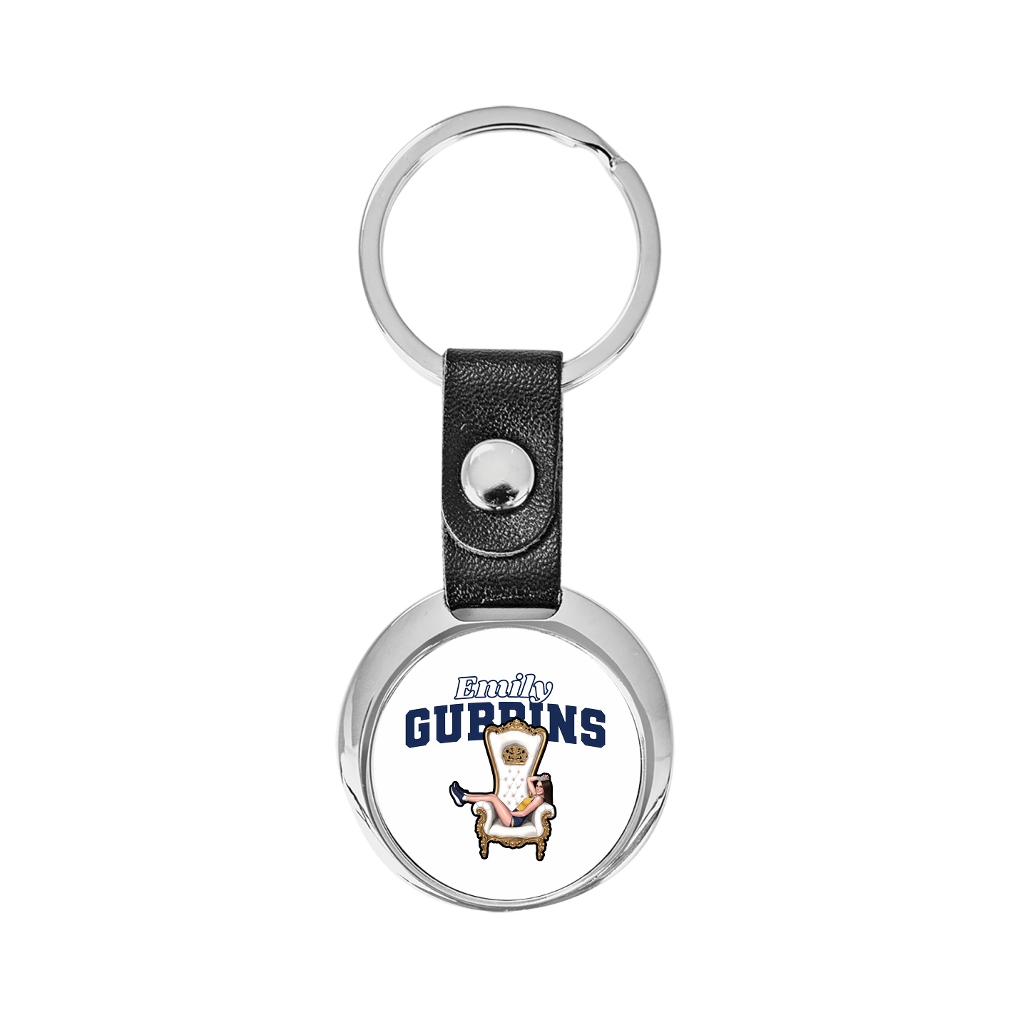 Key Chain — Name Arch in Classic