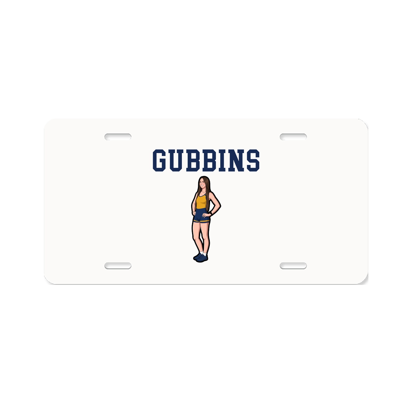 License Plate — Shirsey in Classic