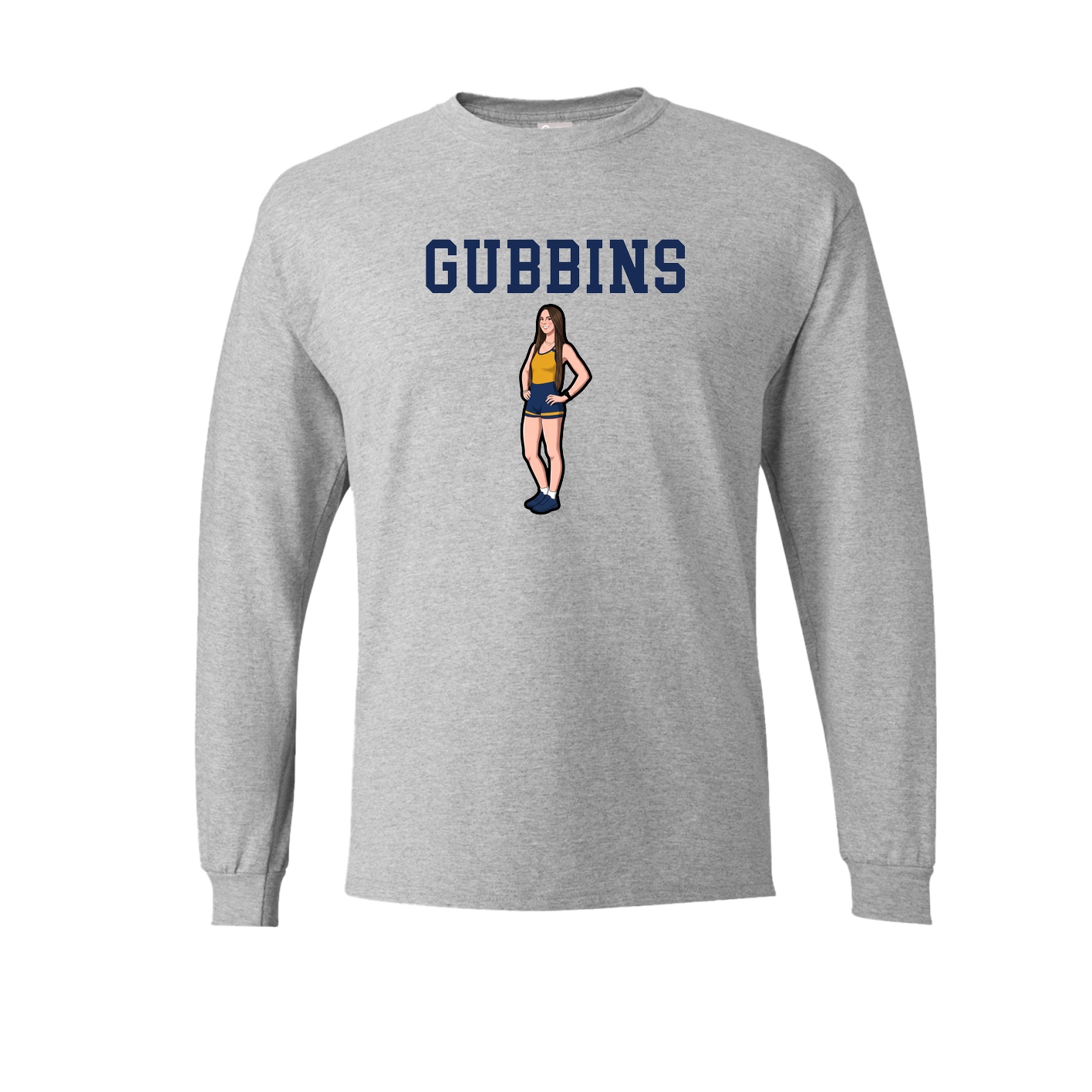 Long Sleeve Tee — Shirsey in Grey