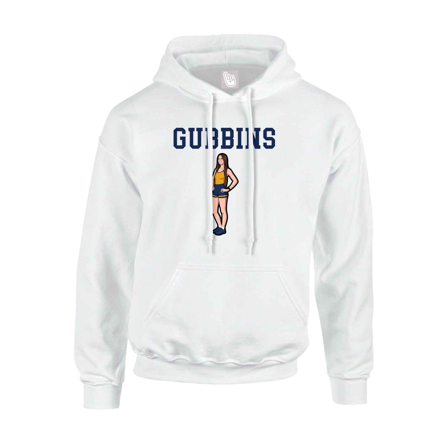 Youth Hoodie — Shirsey in White