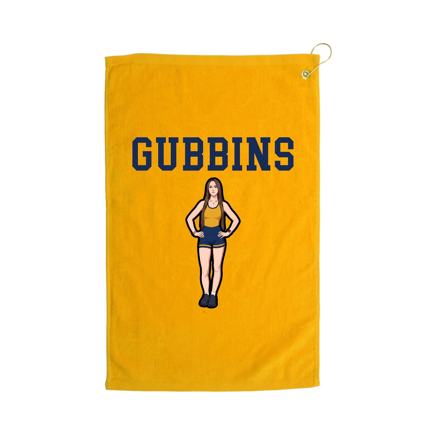 Golf Towel — Shirsey in Gold