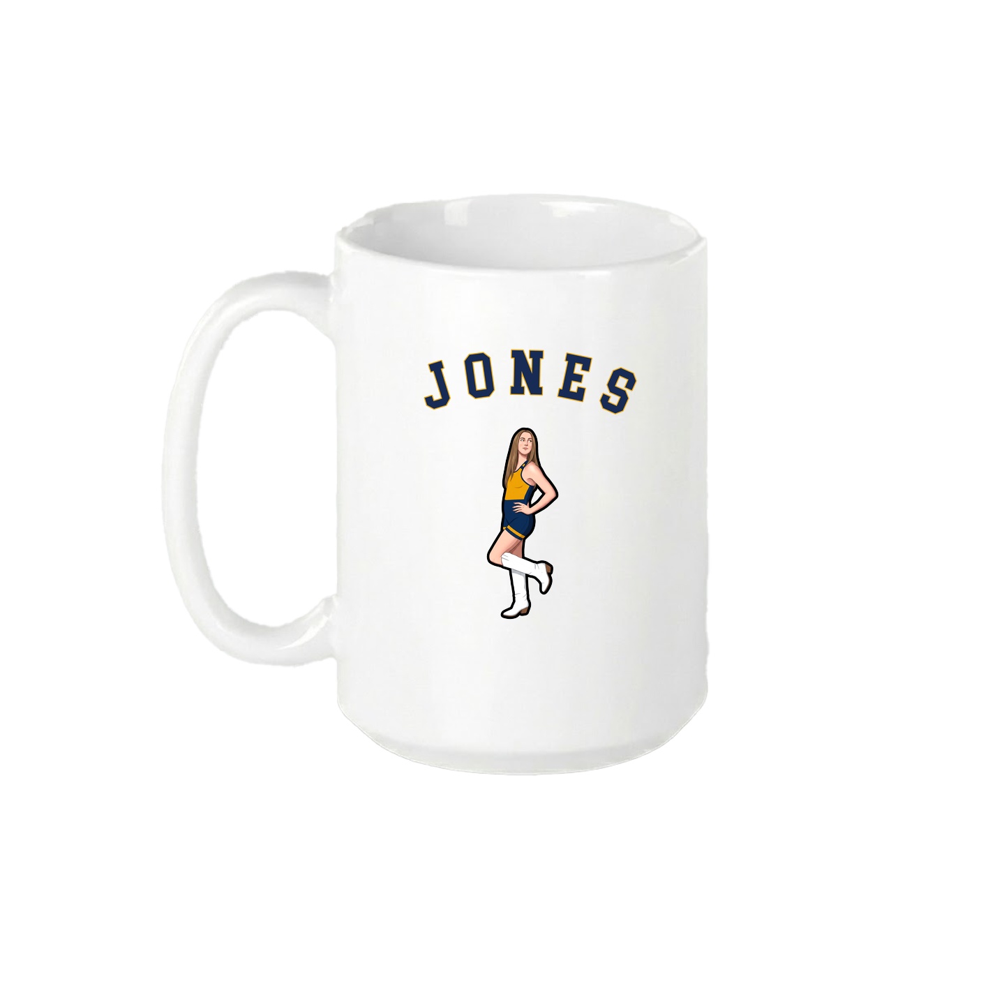 15oz Coffee Mug — Shirsey Arch in White