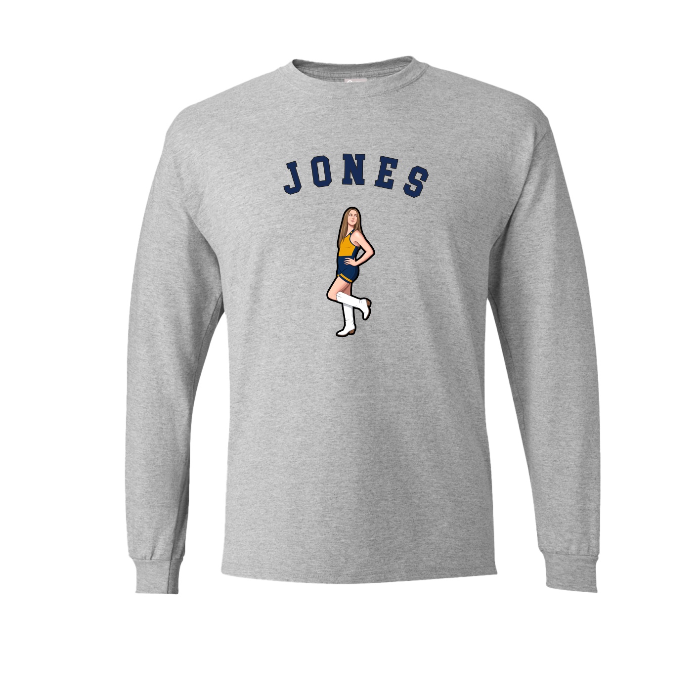Long Sleeve Tee — Shirsey Arch in Grey