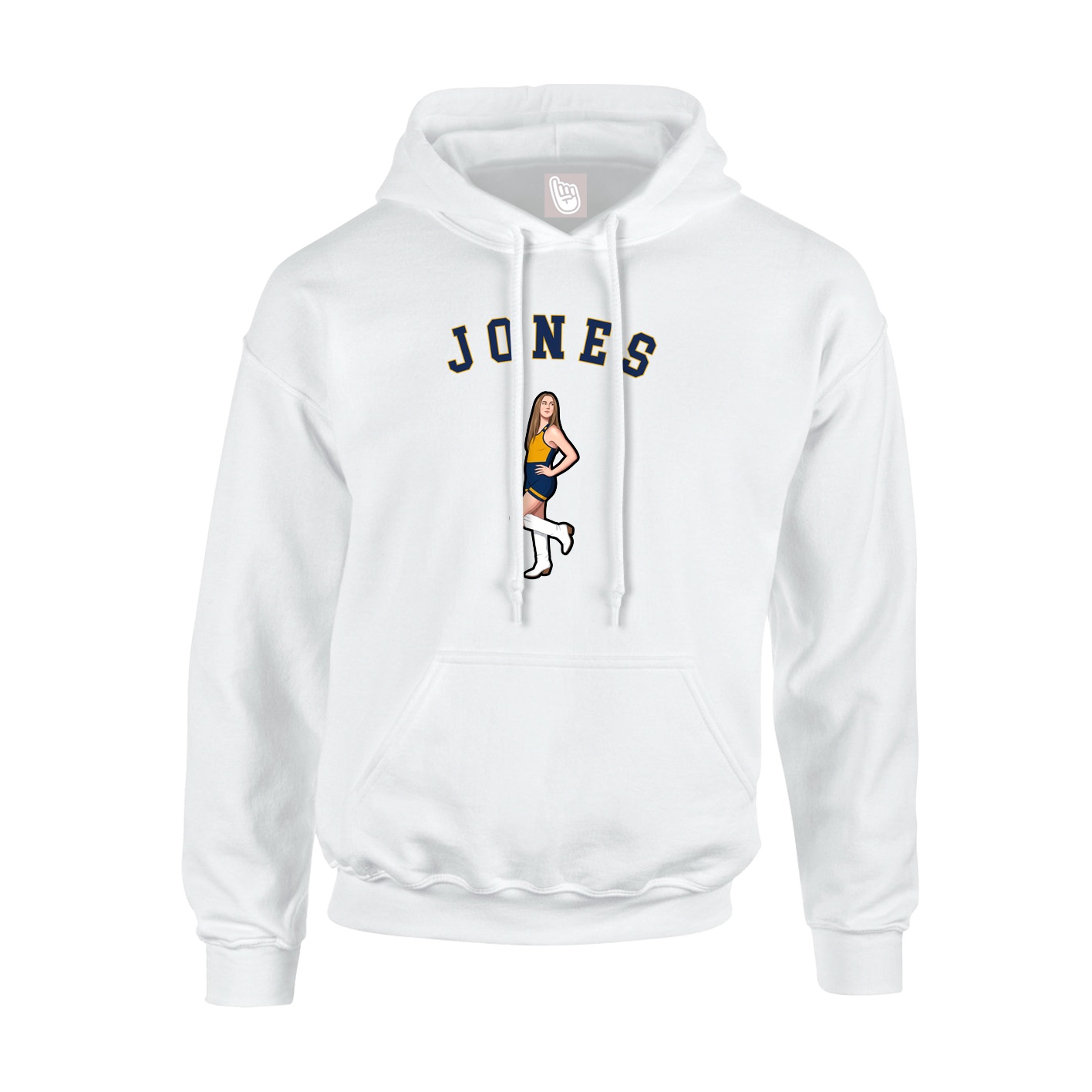 Hoodie — Shirsey Arch in White