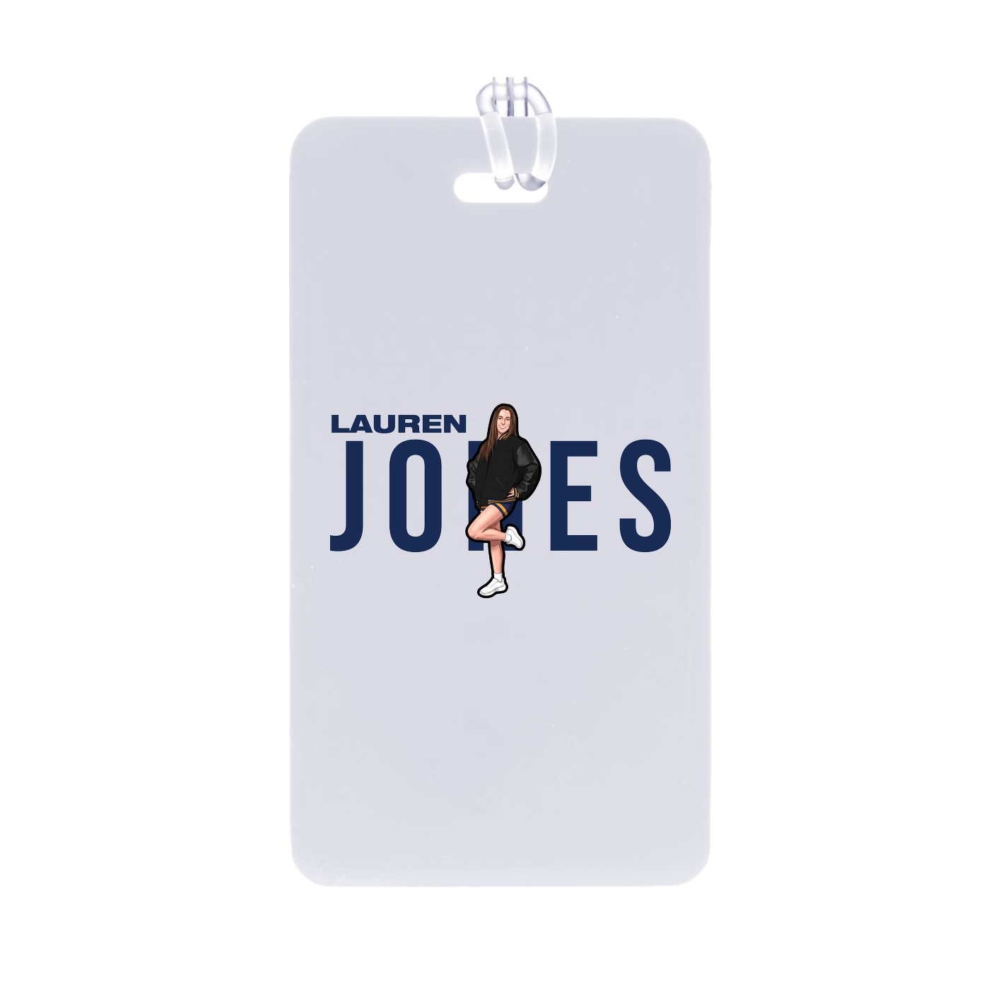 Bag Tag — Player Name in Classic