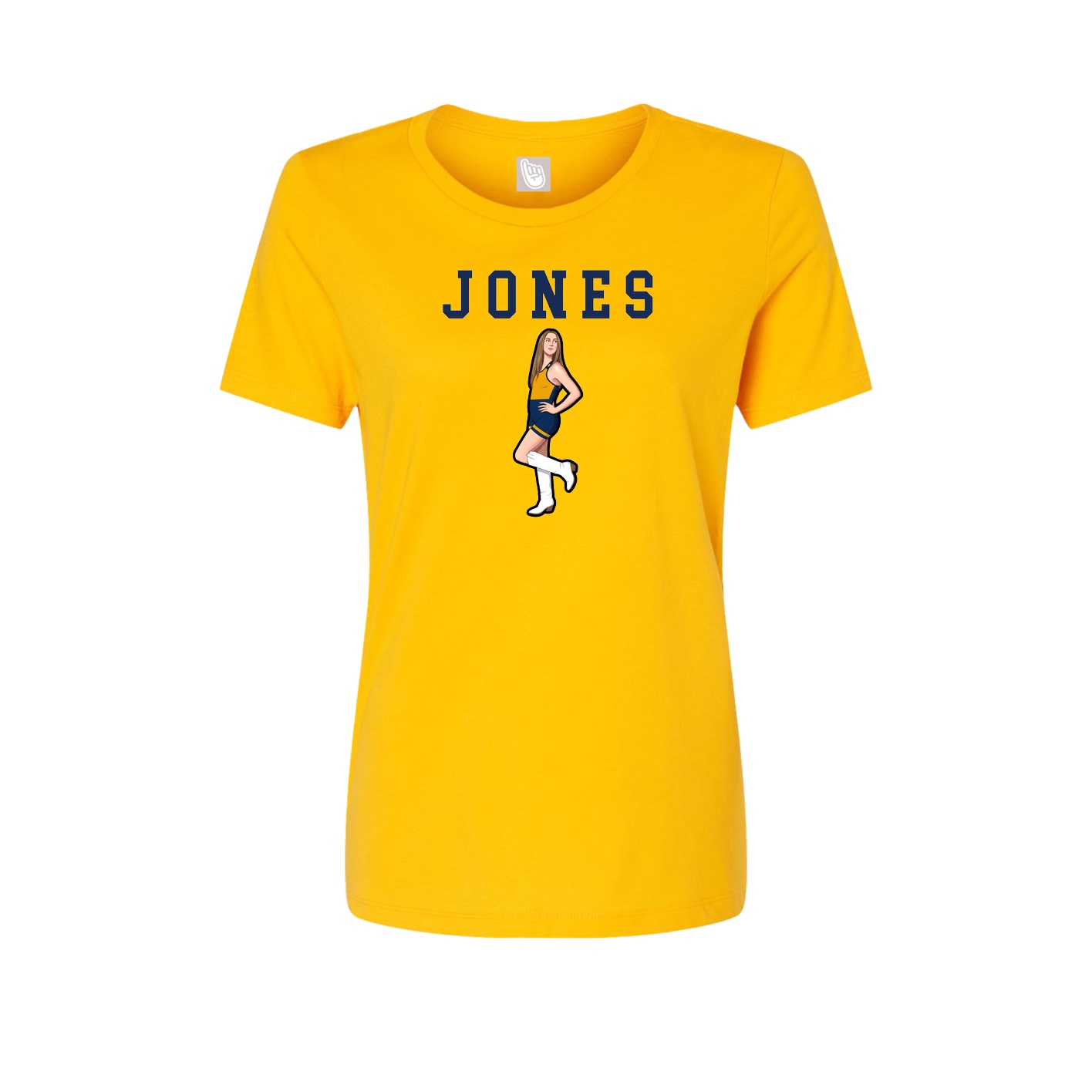 Fitted Women's Tee — Shirsey in Gold