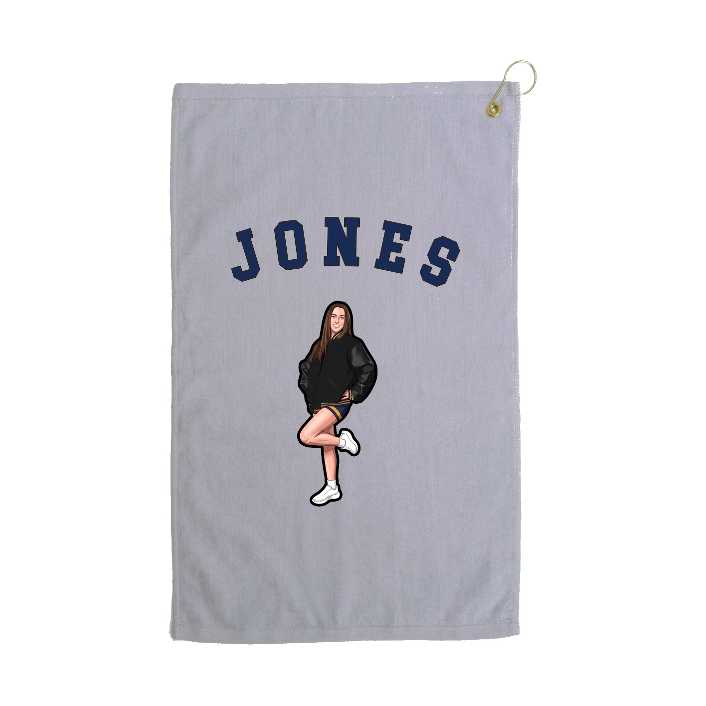 Golf Towel — Shirsey Arch in Grey