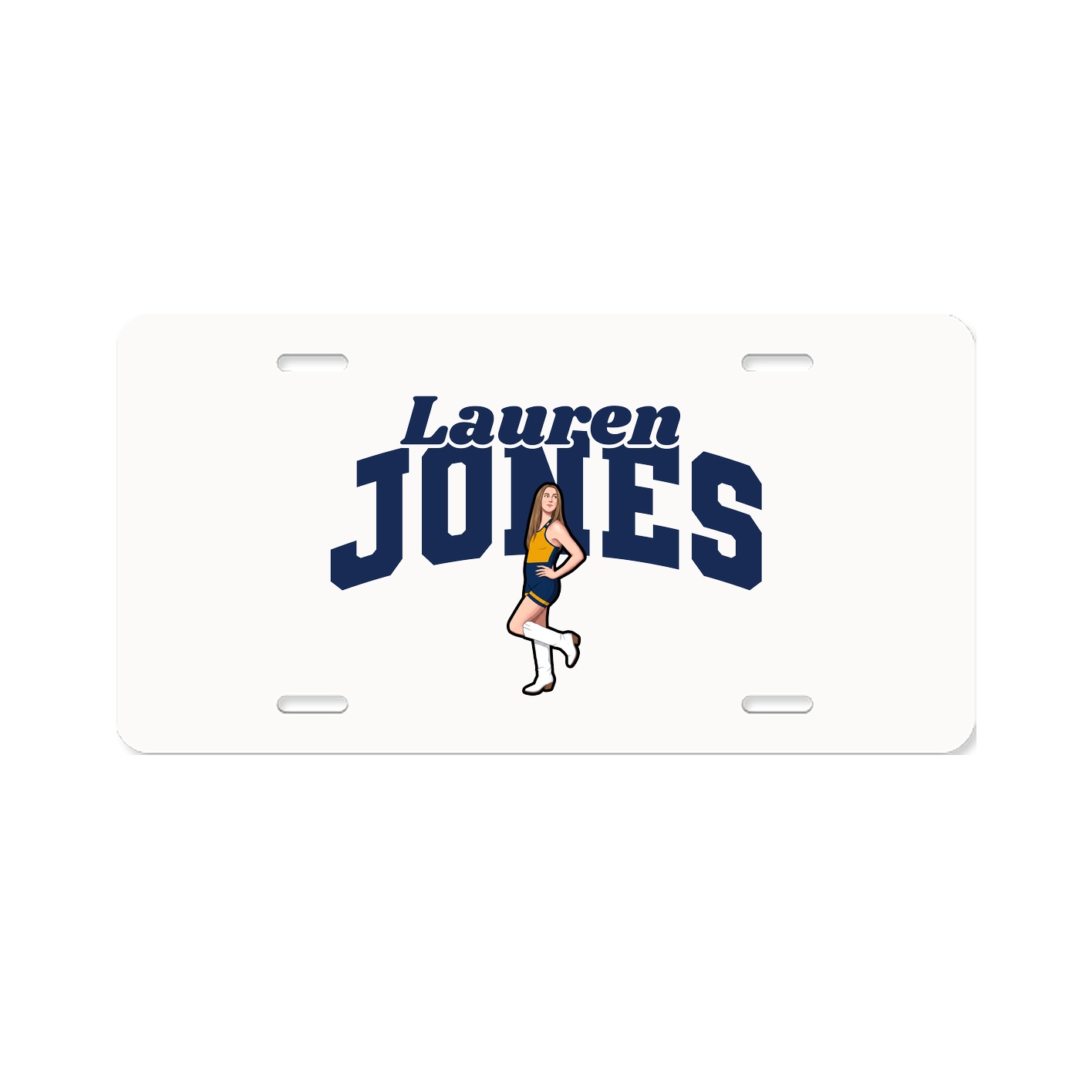 License Plate — Signature Arch in Classic