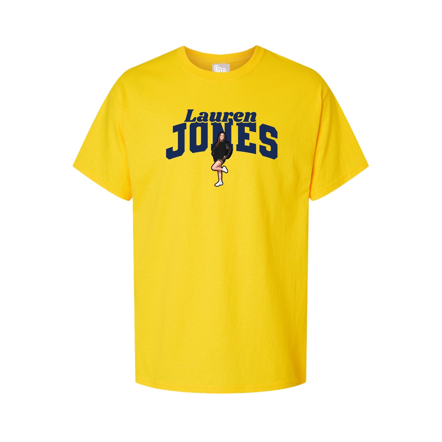 Youth Tee — Signature Arch in Gold