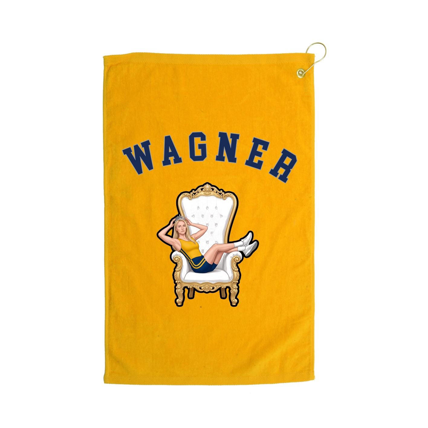 Golf Towel — Shirsey Arch in Gold