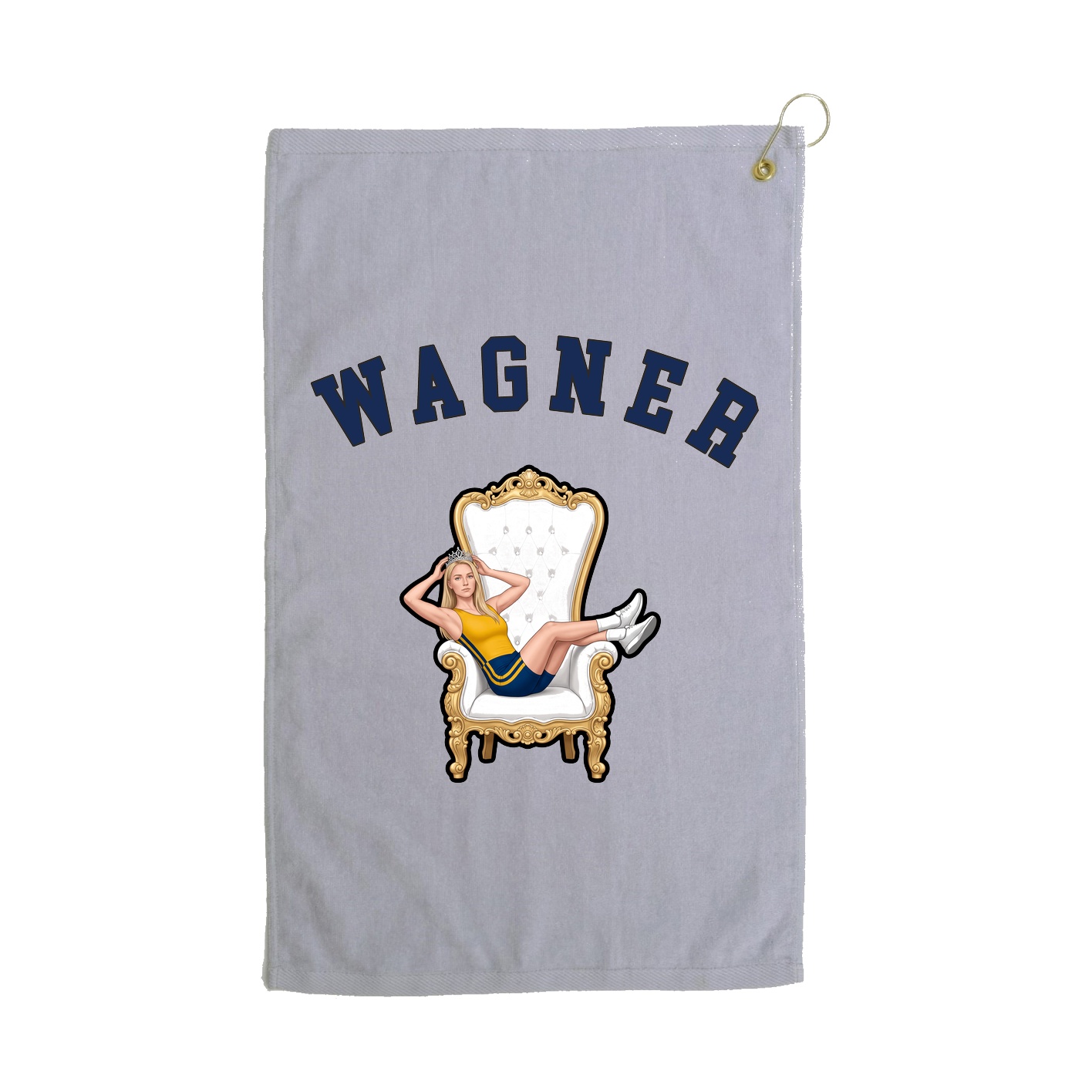 Golf Towel — Shirsey Arch in Grey