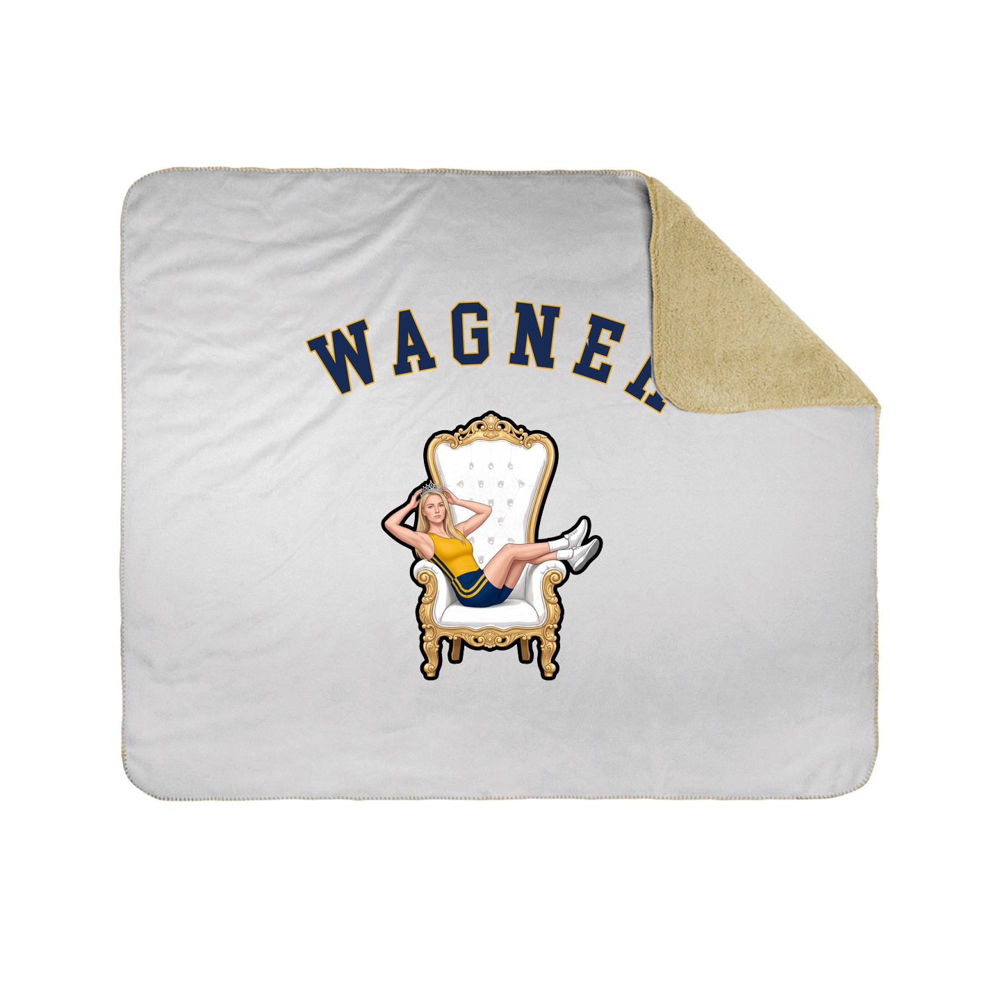 Throw Blanket — Shirsey Arch in White