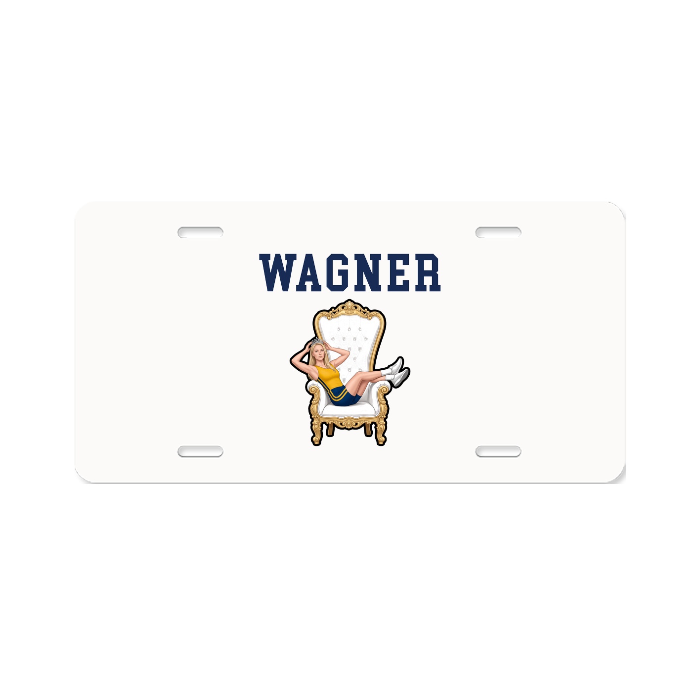 License Plate — Shirsey in Classic