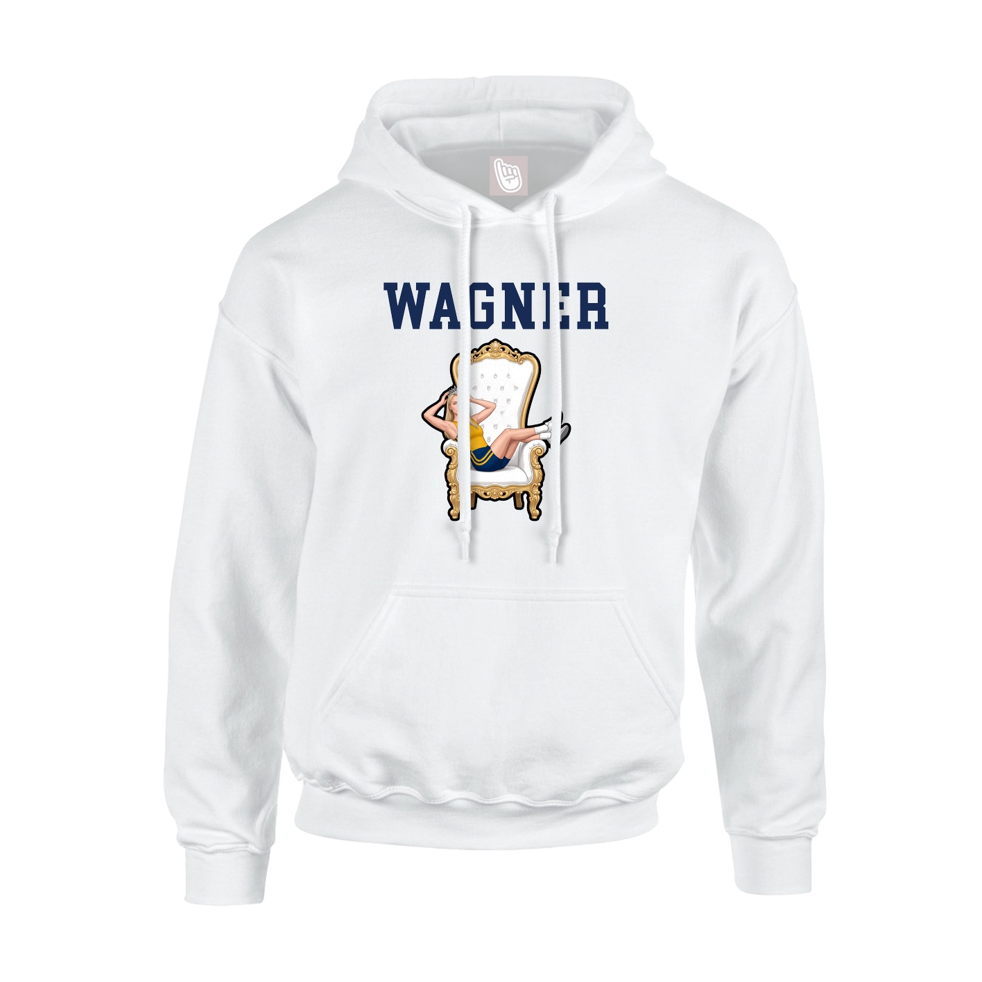 Youth Hoodie — Shirsey in White