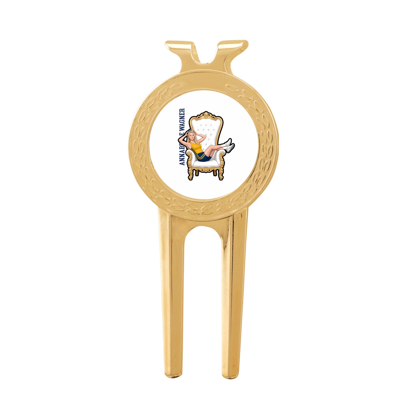 Divot Tool with Ball Marker — Name Vertical in Classic
