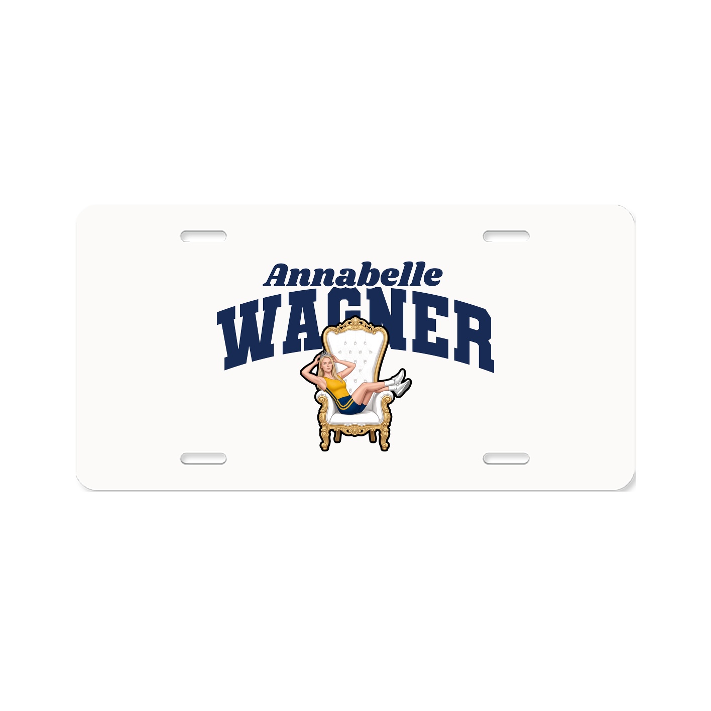 License Plate — Signature Arch in Classic