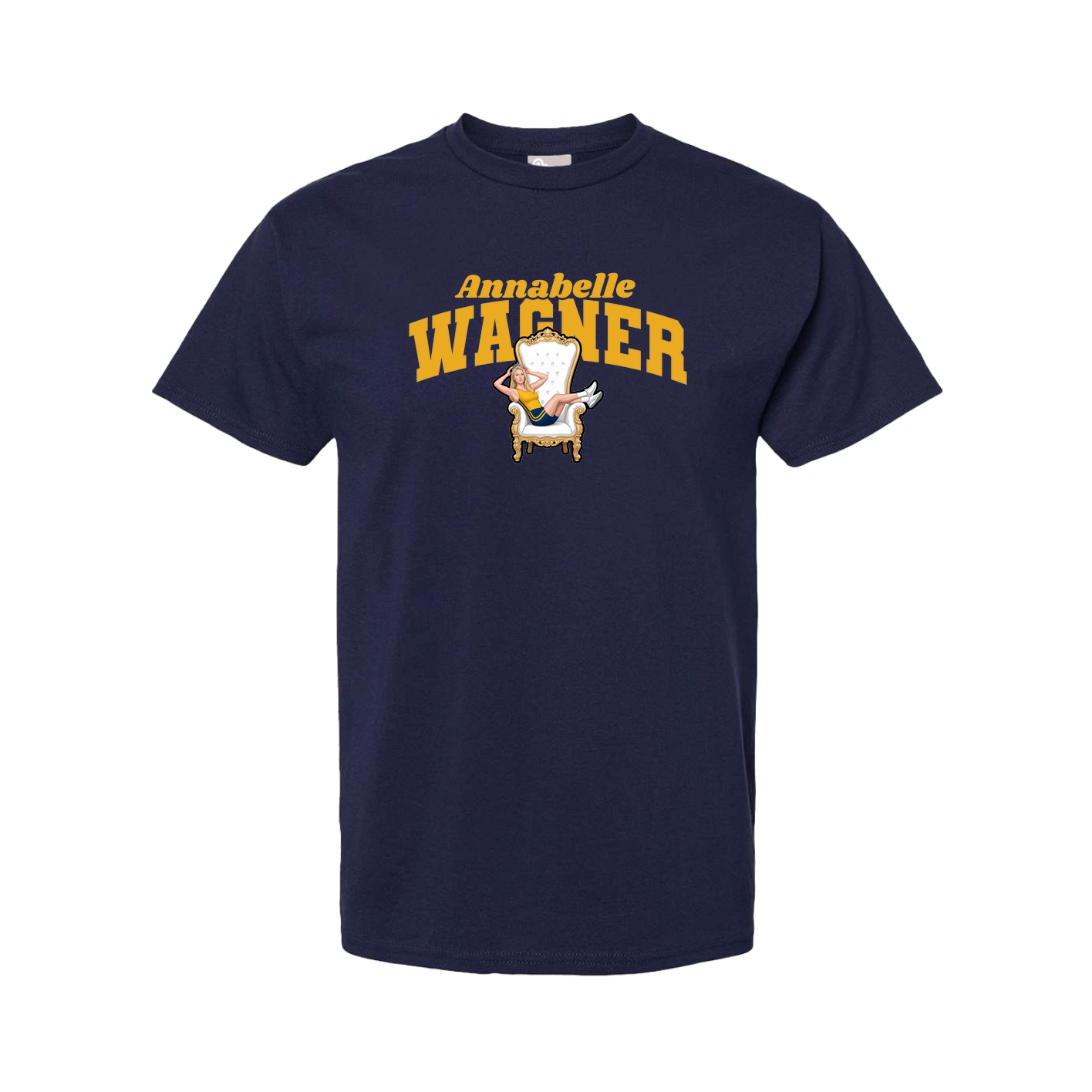 Tee — Signature Arch in Navy