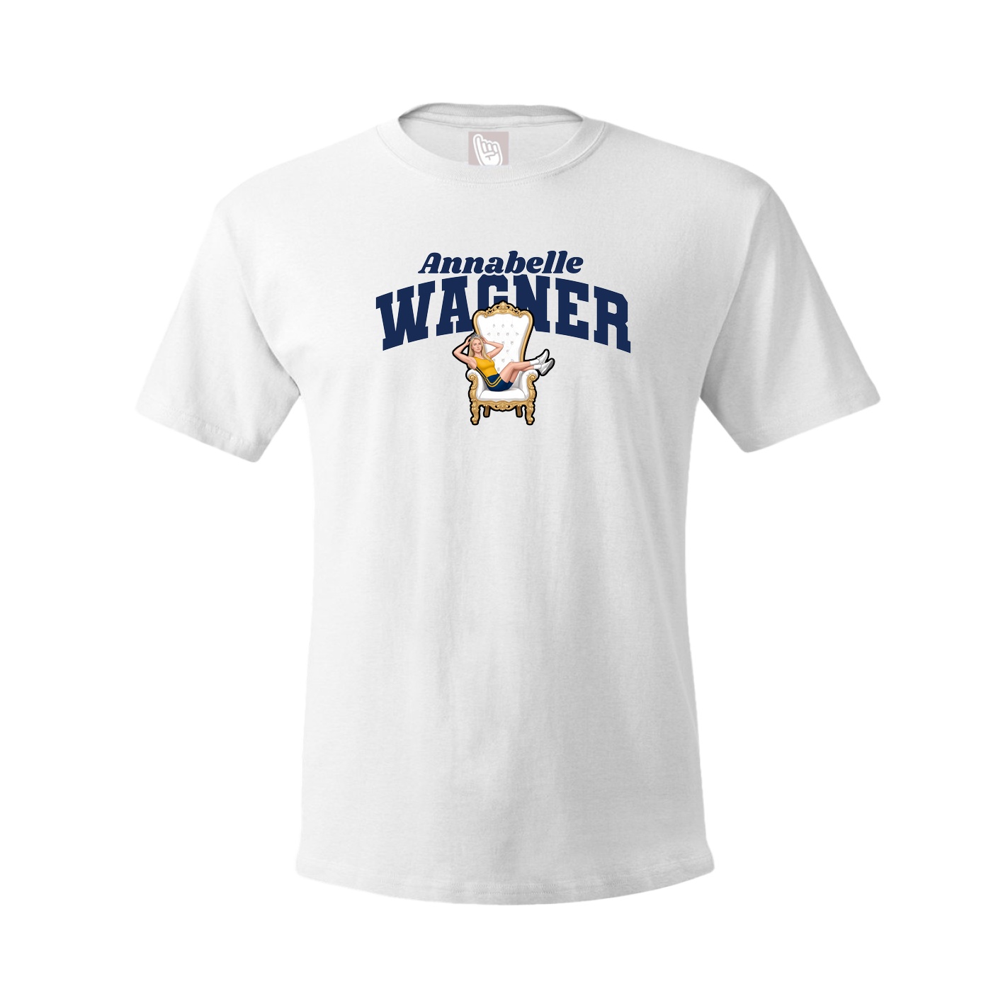Youth Tee — Signature Arch in White