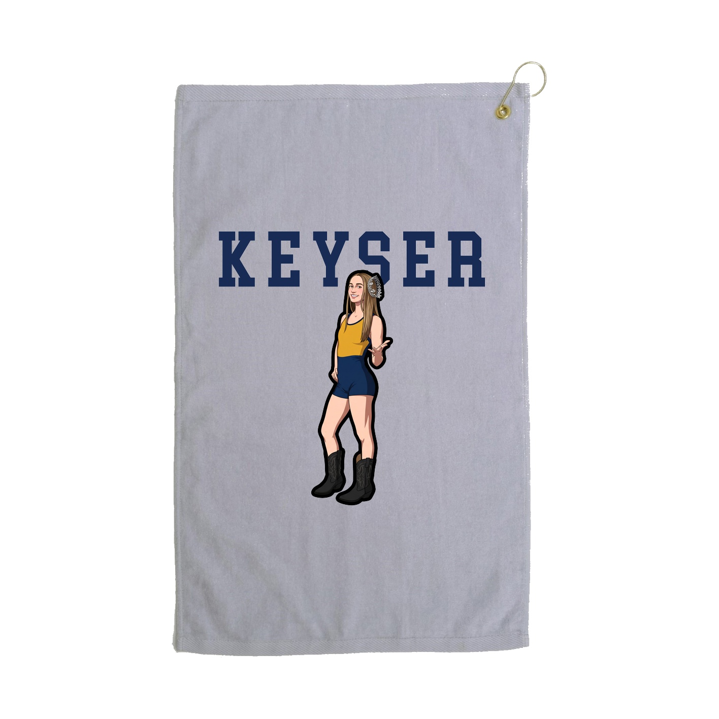 Golf Towel — Shirsey in Grey