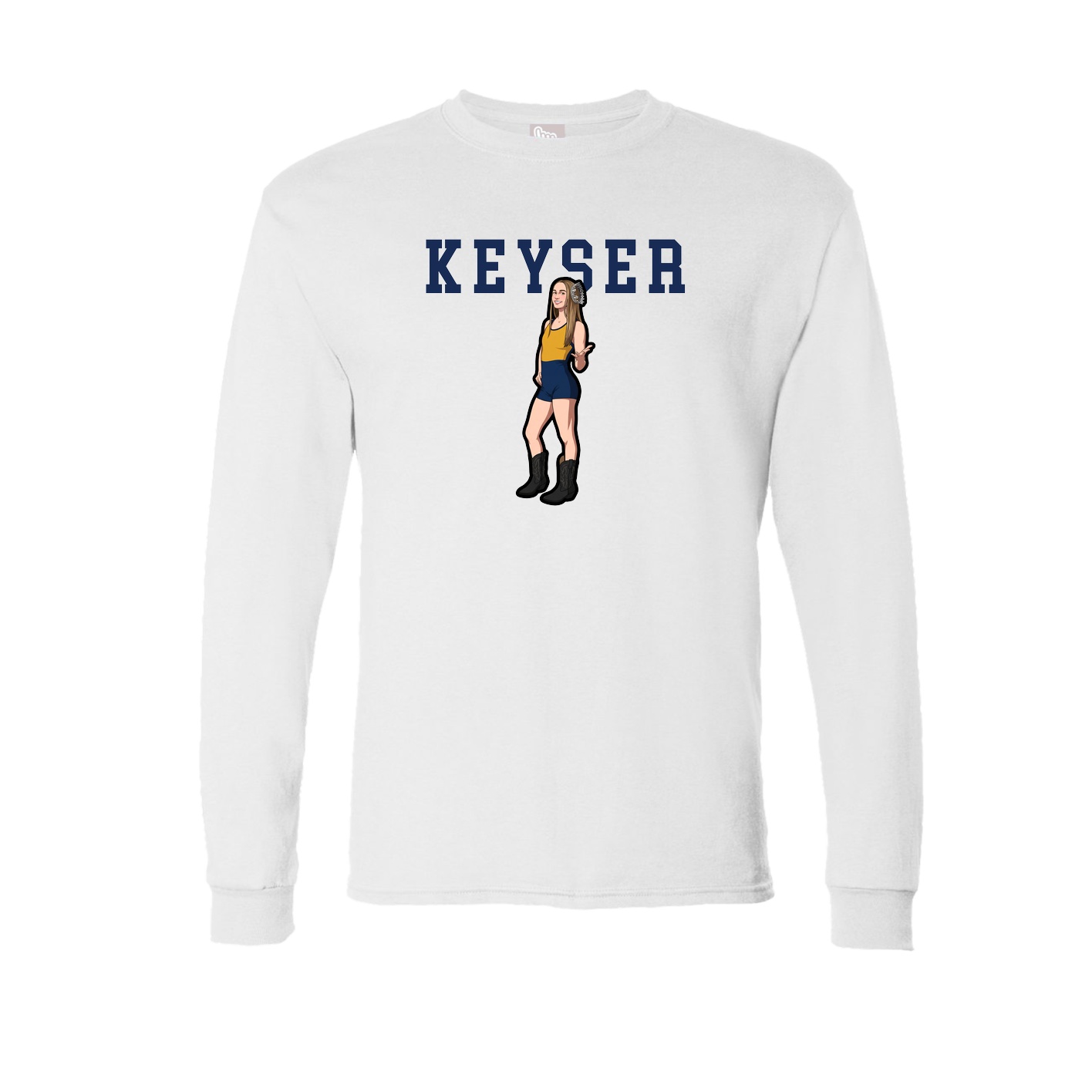 Long Sleeve Tee — Shirsey in White