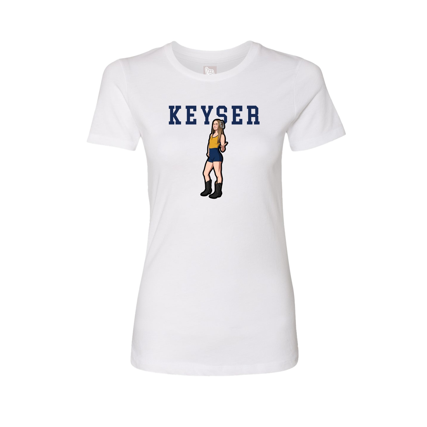 Fitted Women's Tee — Shirsey in White