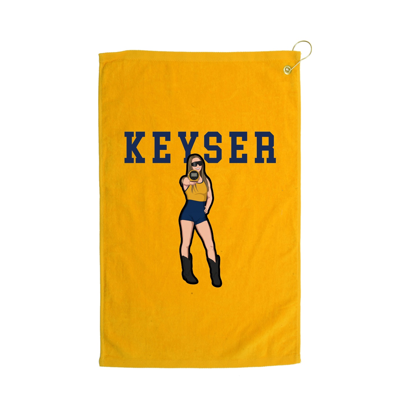 Terry Velour Golf Towel