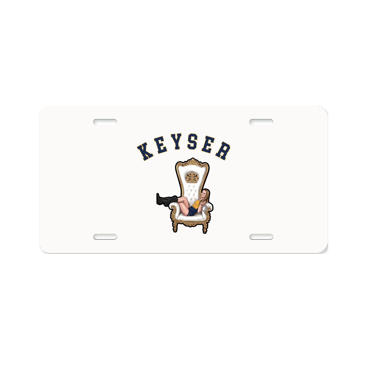License Plate — Shirsey Arch in Classic